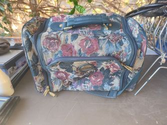 Floral travel bag