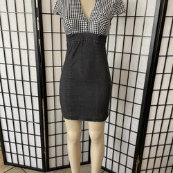 MINT Vintage 90s Guess Jeans Stretch Denim Bodycon Dress - Archive Piece
