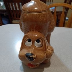McCoy 0272 USA Thinking Dog Cookie Jar 