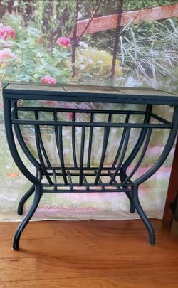 (2) Signature Design by Ashley Antigo Chair Side End Table,  24 inches long, 12 inches wide, and 24 inches tall. $65 each