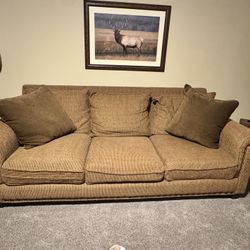 Like New deep couch and Love Seat Goose down 