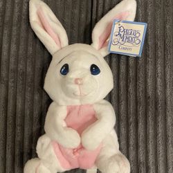 Enesco Precious Moments Snowflake Bean Bag Bunny 7" Plush 