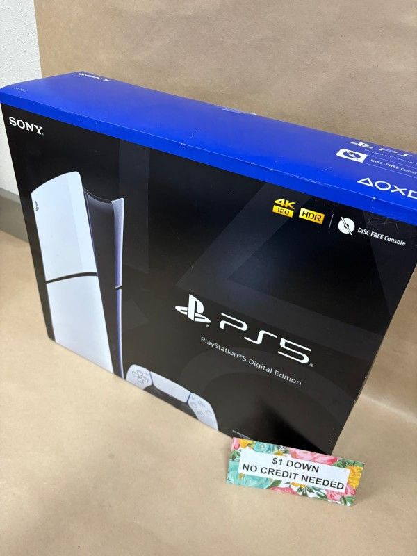 Playstation 5 PS5 New Gaming Console - Pay $1 today and pay the rest later -