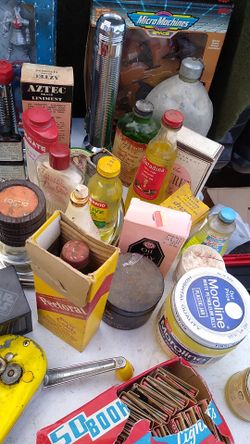 Vintage bottles never used