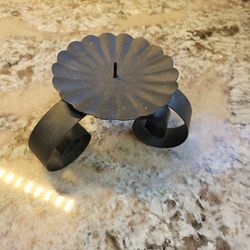Black Candle Holder