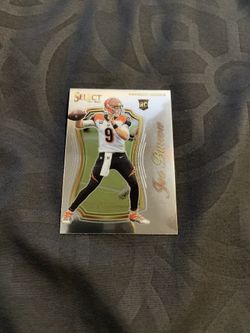 2020 Select Certified Joe Burrow Rookie Card