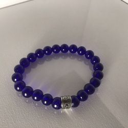 Men’s “Glowy Blue Bracelet “