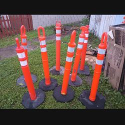 Traffic Delineators $10 Each Like New