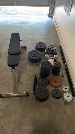 Weights everything $175 detailed list below