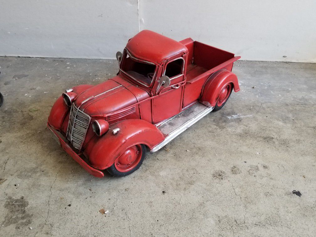 Antique Red Truck