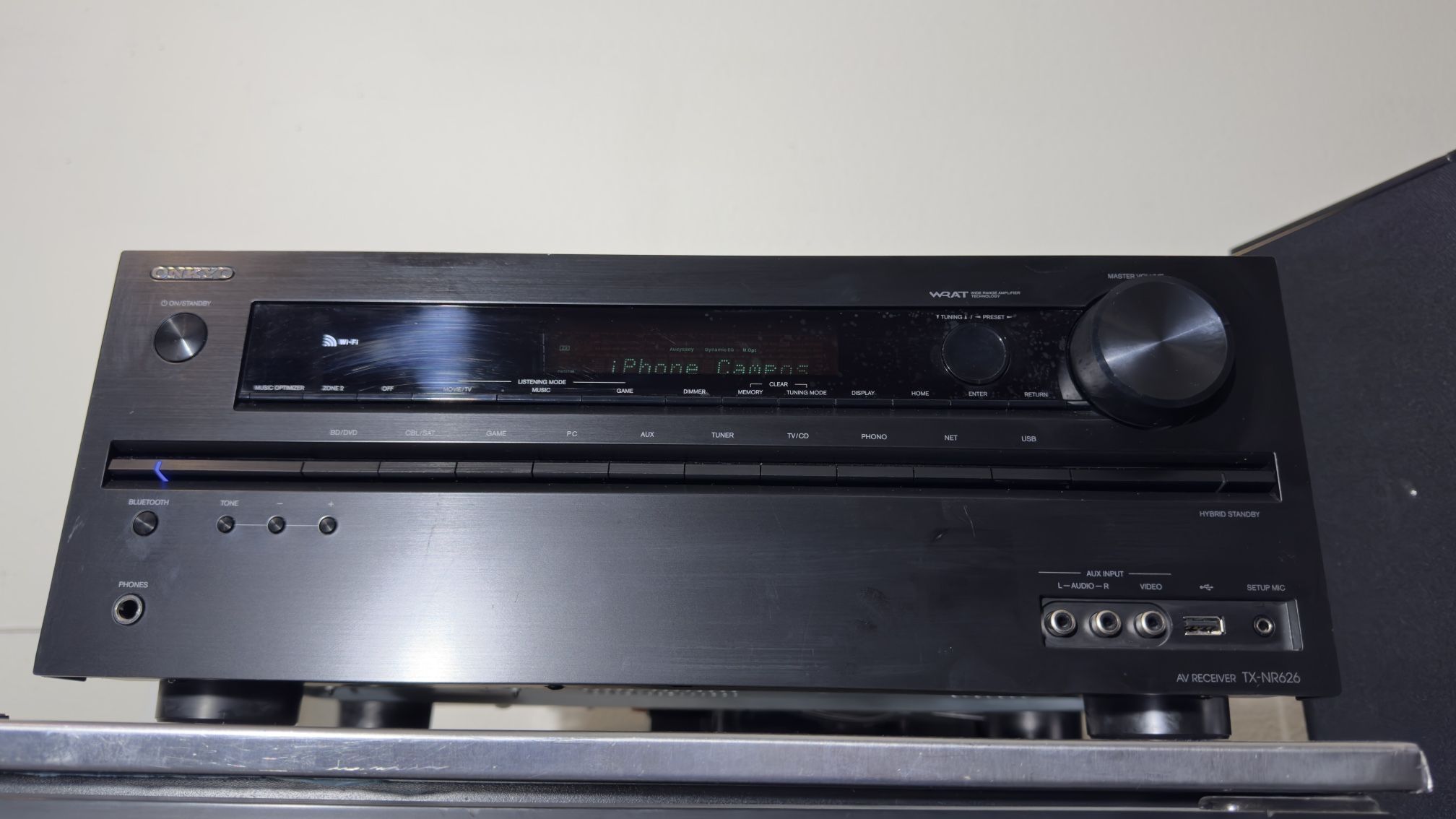 Onkyo TXNR626 AV Receiver 7.2 Channel 4K HDMI Dolby XM Bluetooth