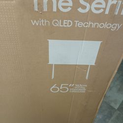 SAMSUNG 65"INCH QLED 4K QLED 4K THE SERIF LS01D 
