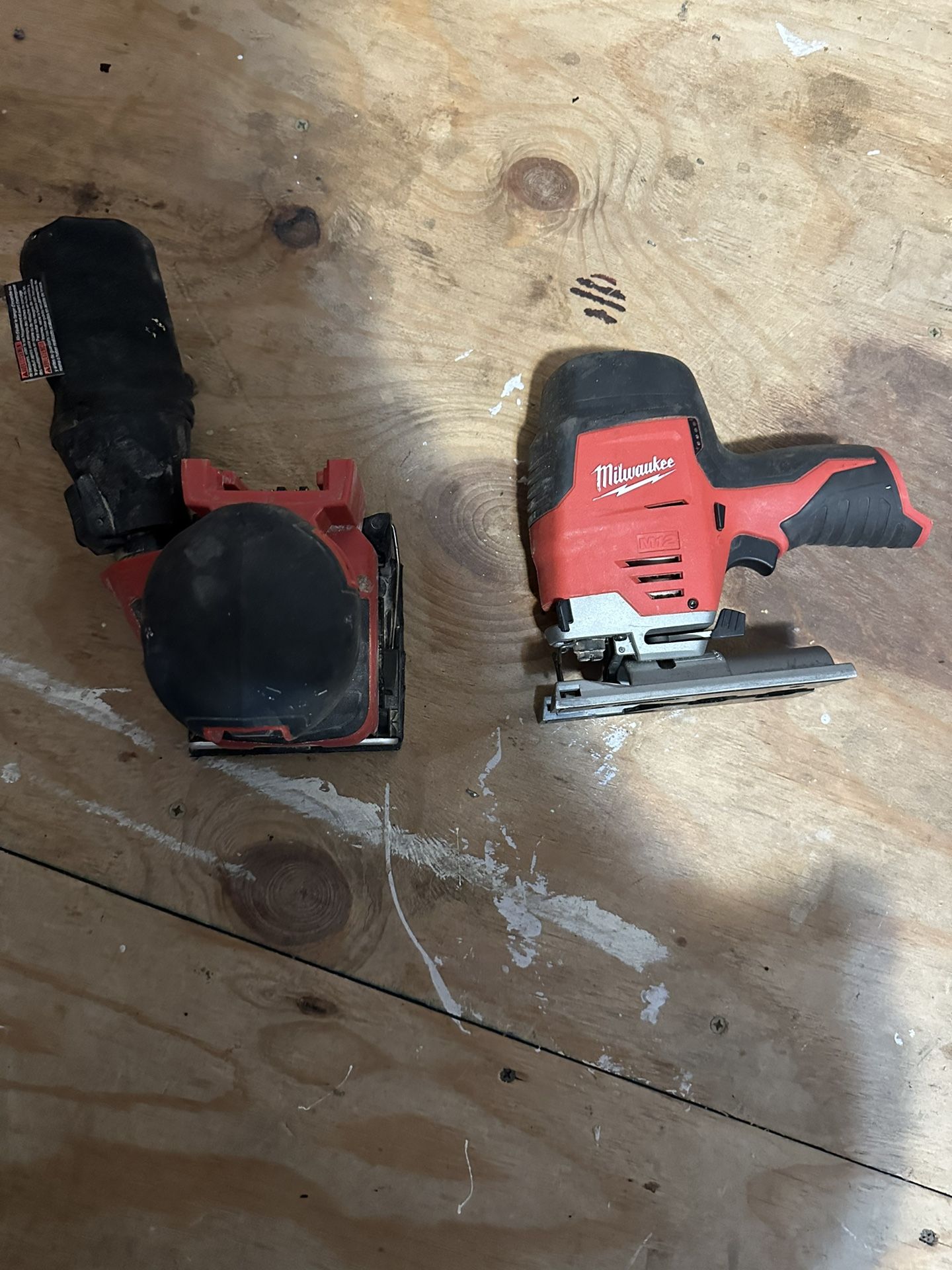 M18 Sander M12 Jigsaw