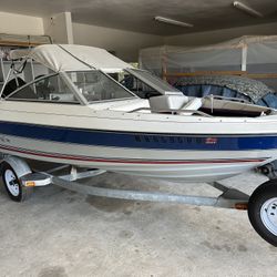 Bay liner Boat And Trailer 