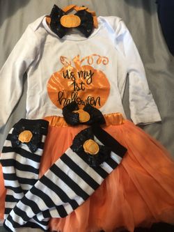 My first Halloween outfit 6-12 months