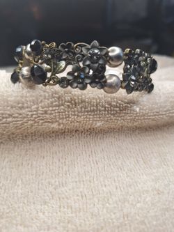Handmade  black bracelet