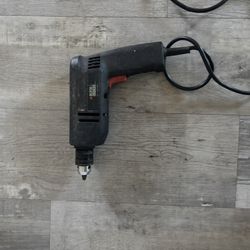Black And Decker Corded Drill 