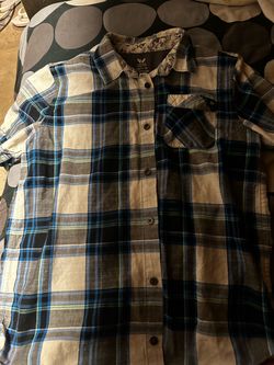Shaun White Boys Plaid Flannel Button-Up Shirt