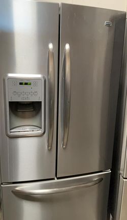 Maytag 3-Door Stainless Steel Refrigerator
