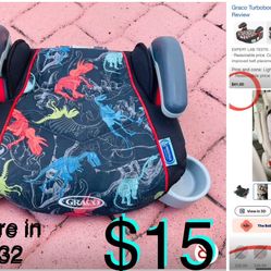 $15 Graco backless Booster seat with Cup holders,exp in 2032 hold 40 lbs to 100 lbs like new