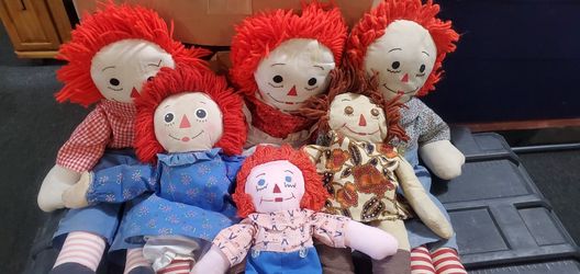 Raggedy Ann & Andy Dolls Bundle
