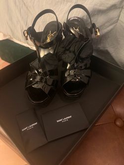 Saint Laurent Tribute Platform Sandals