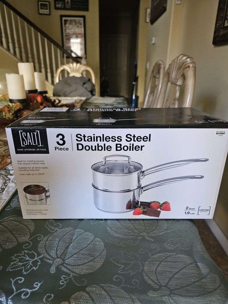 Stainless steel Double broiler