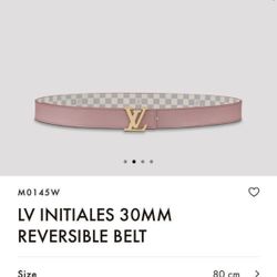 Louis Vuitton Belt