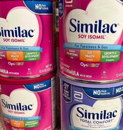 Similac Soy Isomil & Total Comfort Infant Formula Bundle