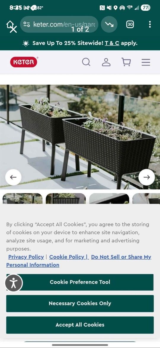 Keter Garden Bed