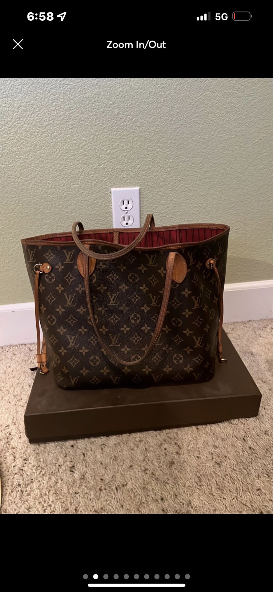 Authentic Louis Vuitton Neverfull MM for Sale in Reno, NV - OfferUp