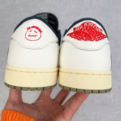 Jordan 1 Retro Low OG SP Travis Scott Olive 26 Durable for Sale in