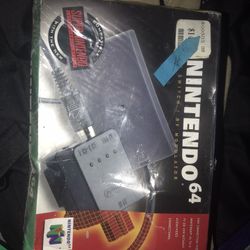 Brand New In Sealed Package Never Opened Nintendo 64 Switch/Raf Modular Only $20 Firm