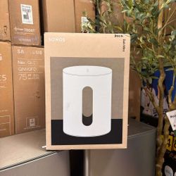Sonos sub mini new sealed white
