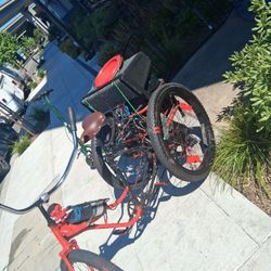 Combo 3 Wheeler And Gas Scooter Together And Trailer 