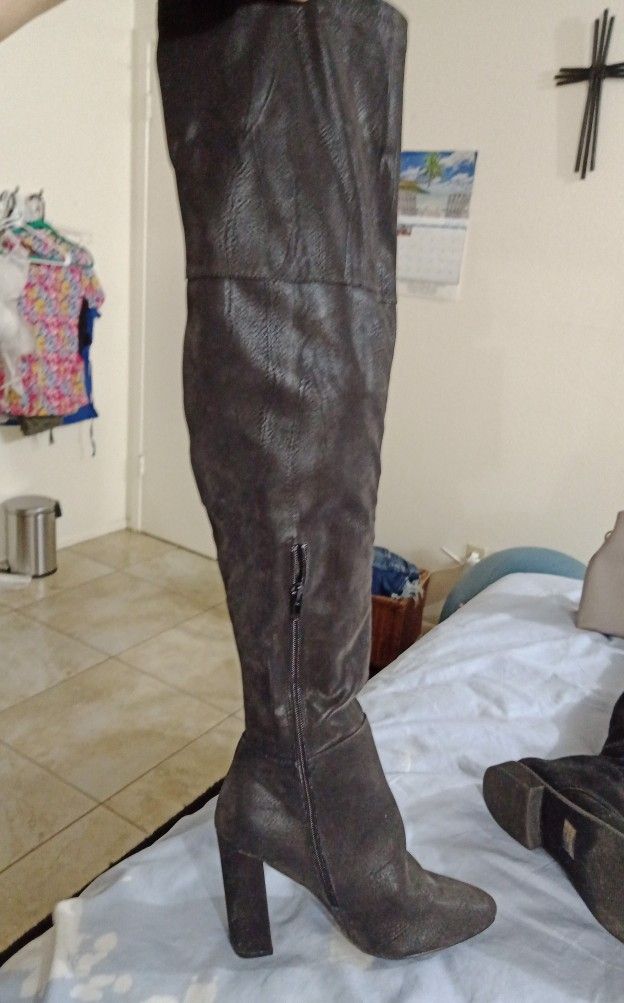Thigh High Boots NWOT