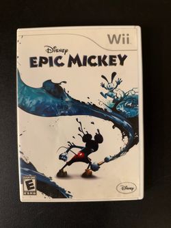 Disney Epic Mickey (Nintendo Wii, 2006) CIB