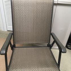 Brown Patio Chairs/2 NEW
