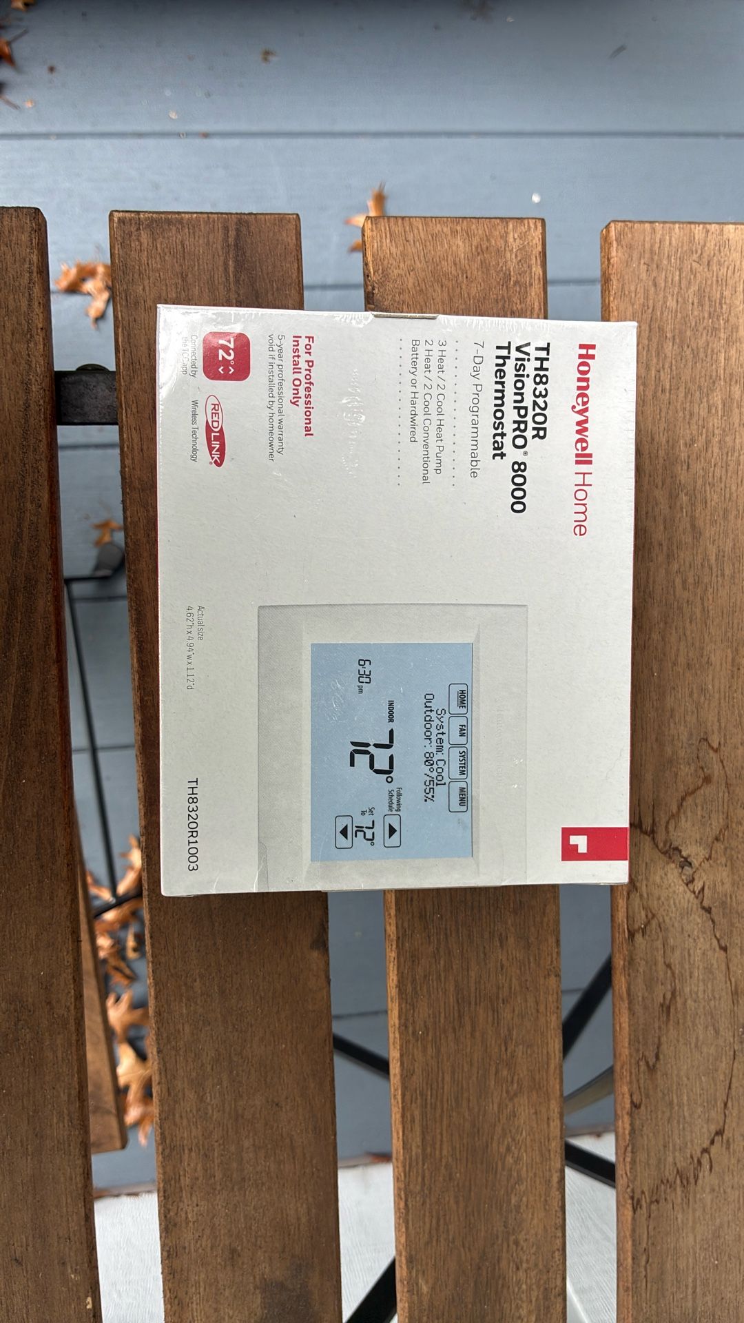 Honeywell Home TH8320R VisionPRO 8000 Thermostat