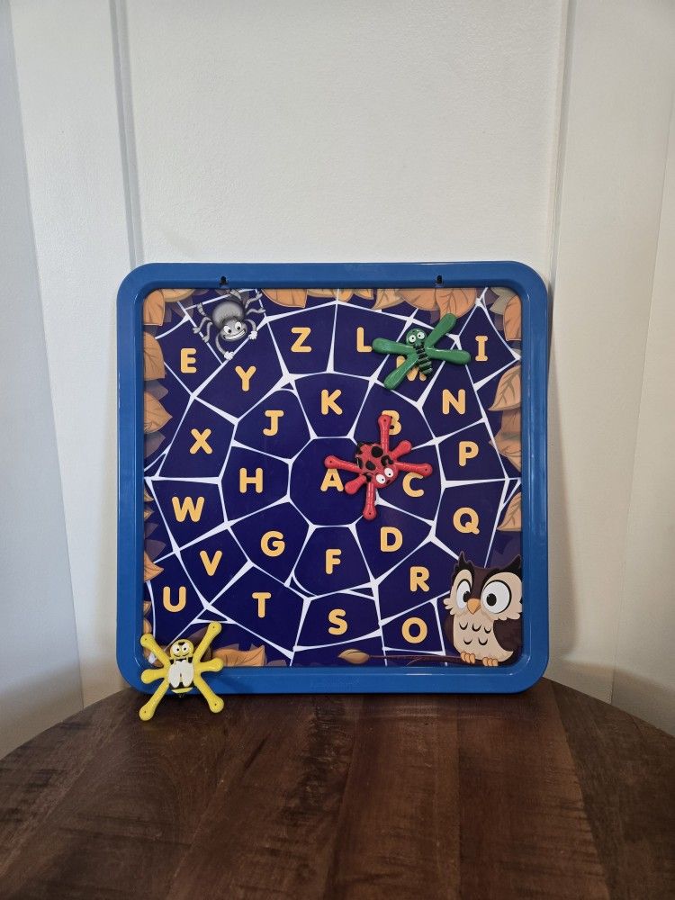 Magnetic Letters And Numbers Game