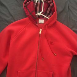 Red Burberry Size M