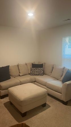 Beige Sectional