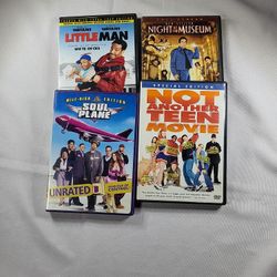 4 DVDs 