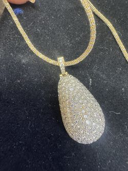 Daimond Necklace Gold 