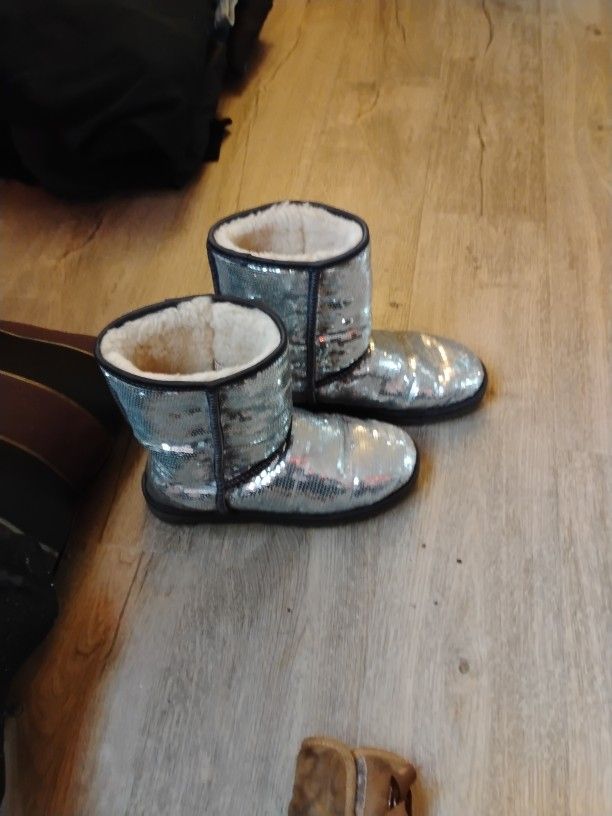 Sparkly UGG boots