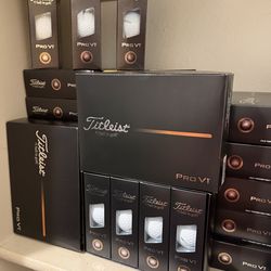 Titleist Pro V1 Golf Balls (Brand New) | $35/box (one dozen)– 40% Off Retail