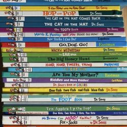Dr. Seuss Books, $7 - $10 each