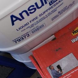 Ansulex, two 3 gallons containers.