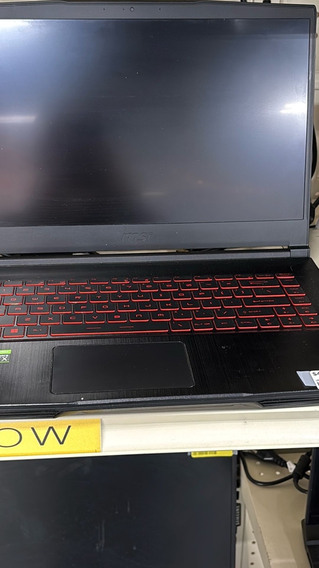 MSI laptop, Core I7 512GB