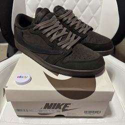Jordan 1 Retro Low OG SP Travis Scott Velvet Brown 10.5